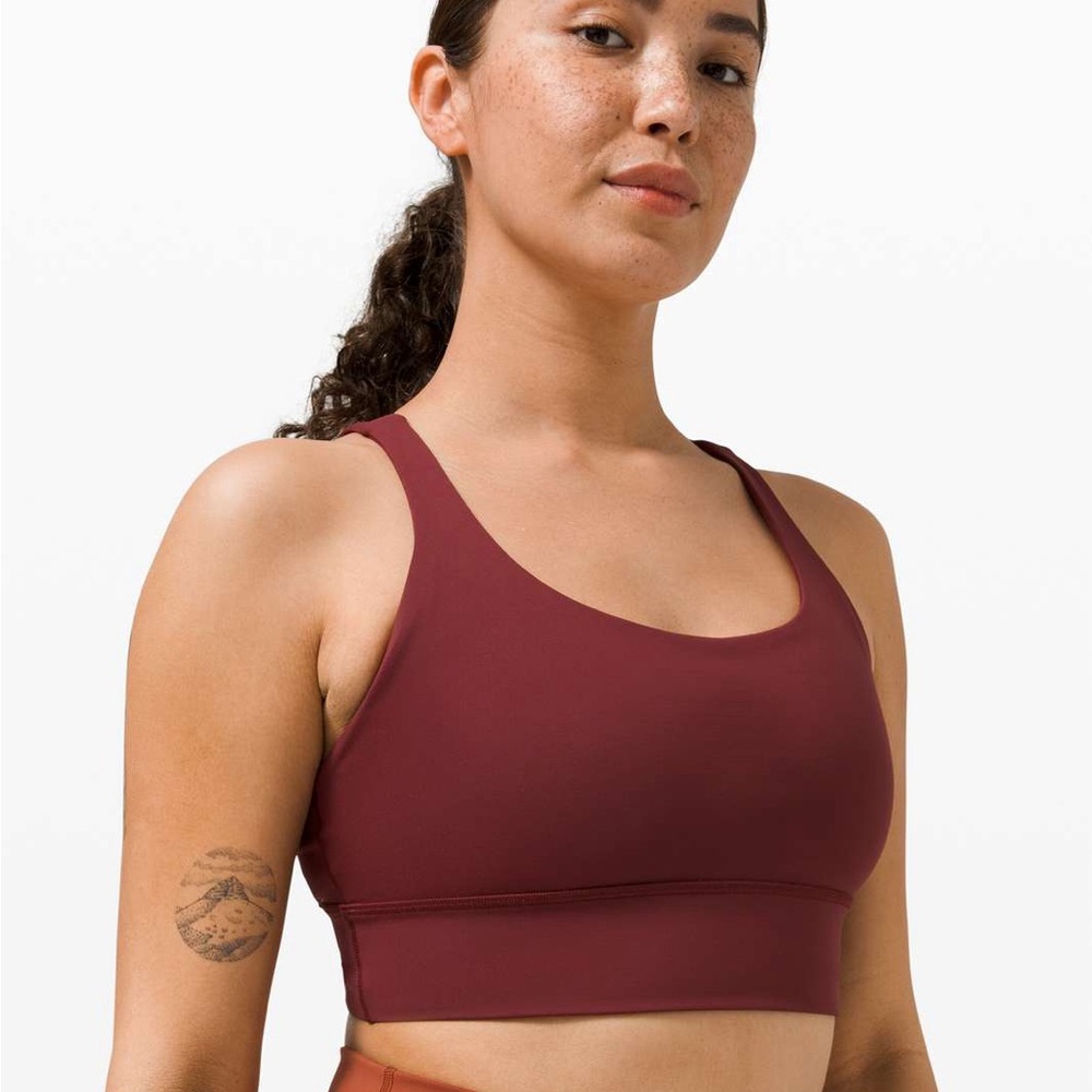 Lululemon Energy Longline Bra
Medium Support, B–D Cups
